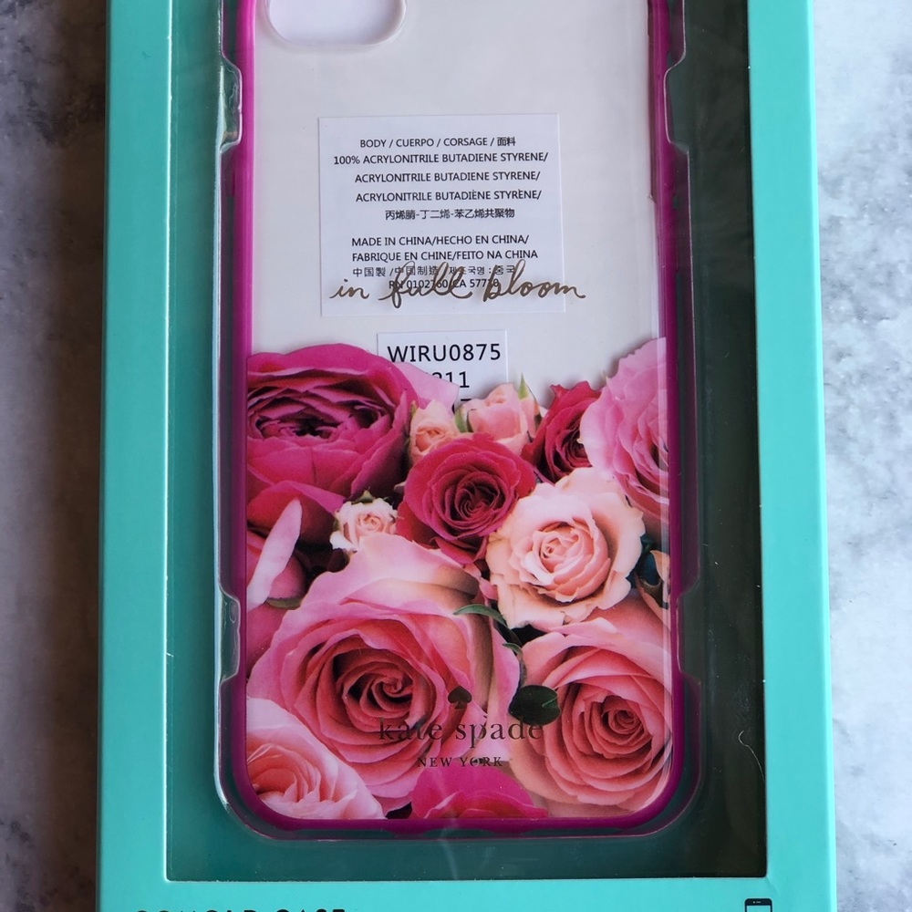 Kate Spade In Full Bloom iPhone 8 Phone Case FINAL - Picture 2 of 4